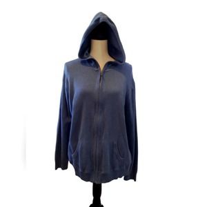 Eddie Bauer women's 2xl zip-up hoodie